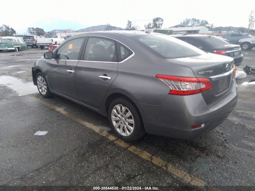 2015 NISSAN SENTRA S/SV/SR/SL - 3N1AB7AP6FY270290