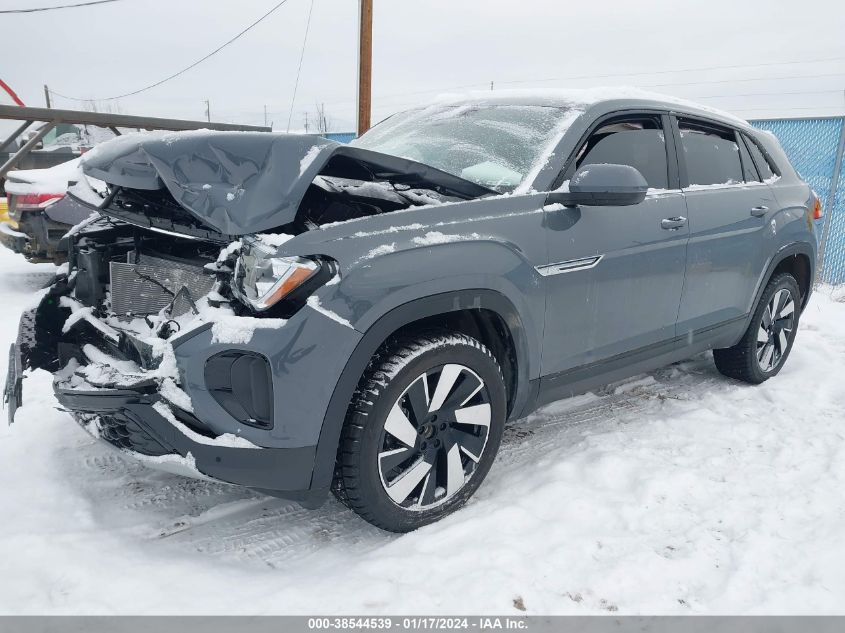 2024 VOLKSWAGEN ATLAS CROSS SPORT SE - 1V2KE2CA4RC214364