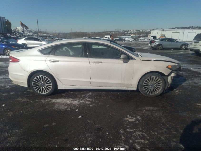 2017 FORD FUSION TITANIUM - 3FA6P0D96HR160948