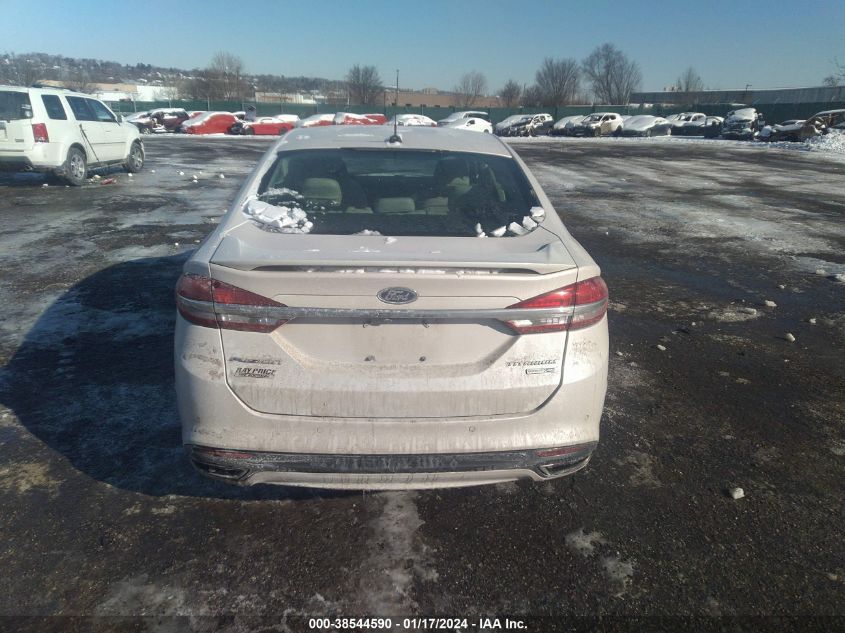 2017 FORD FUSION TITANIUM - 3FA6P0D96HR160948