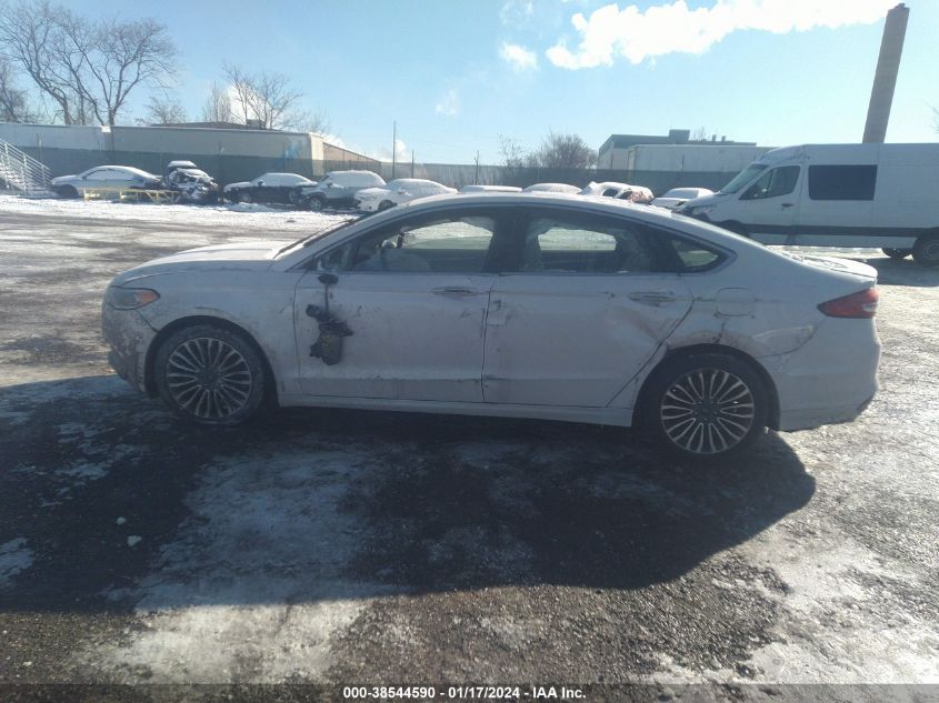 2017 FORD FUSION TITANIUM - 3FA6P0D96HR160948