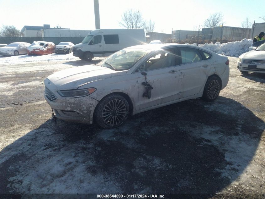 2017 FORD FUSION TITANIUM - 3FA6P0D96HR160948