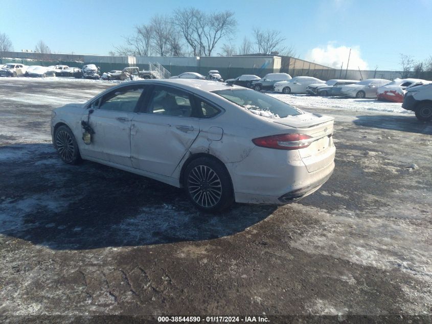 2017 FORD FUSION TITANIUM - 3FA6P0D96HR160948