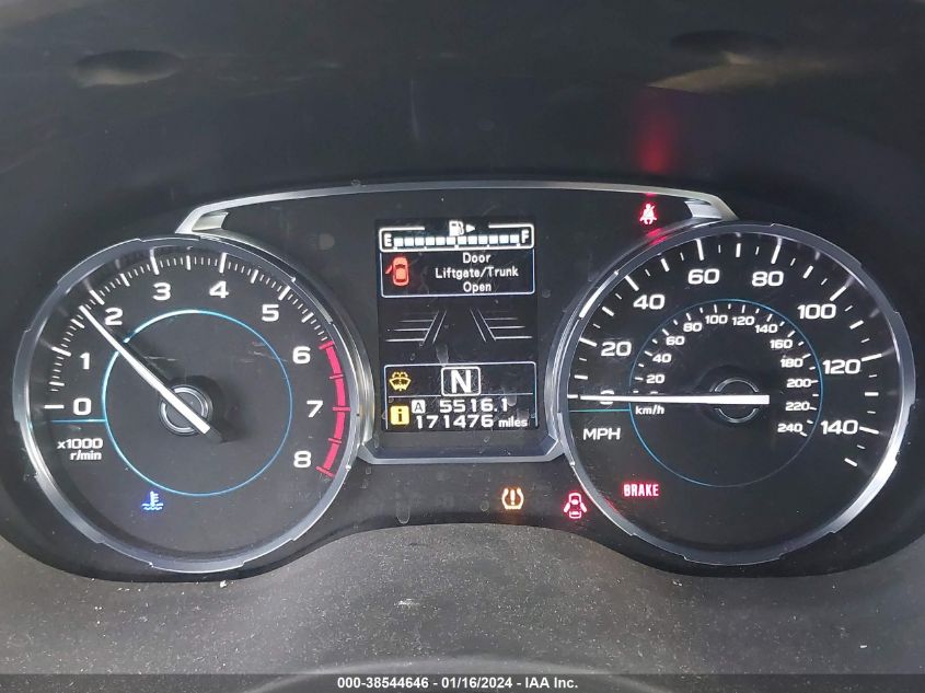 2017 SUBARU FORESTER 2.5I PREMIUM - JF2SJAGC8HH577028