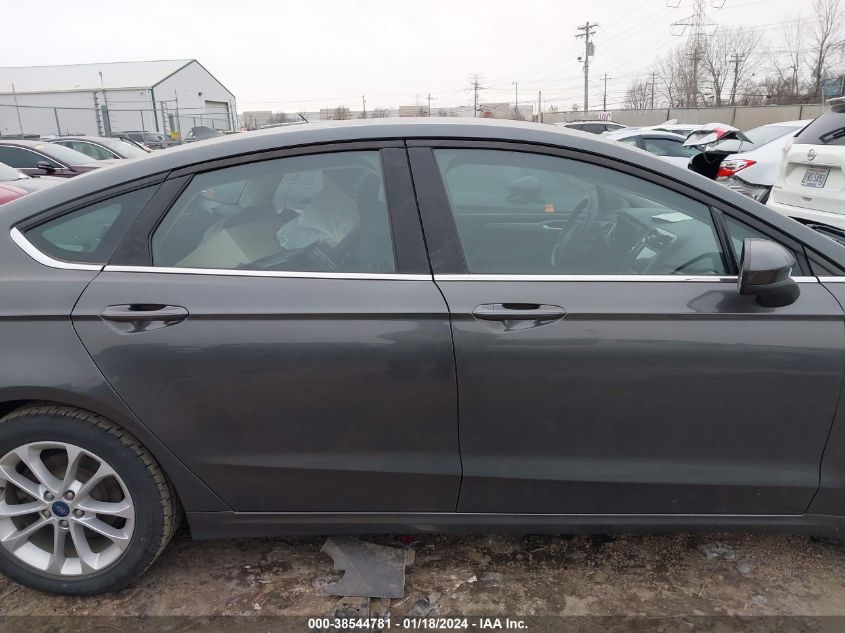 2019 FORD FUSION SE - 3FA6P0H76KR278613