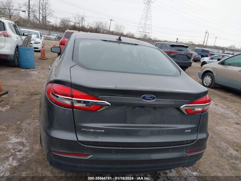 2019 FORD FUSION SE - 3FA6P0H76KR278613