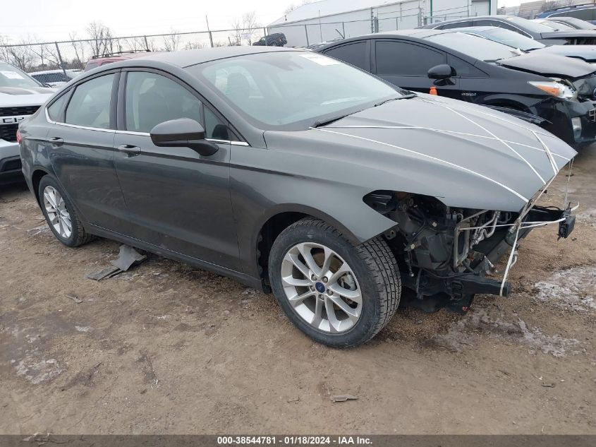 2019 FORD FUSION SE - 3FA6P0H76KR278613