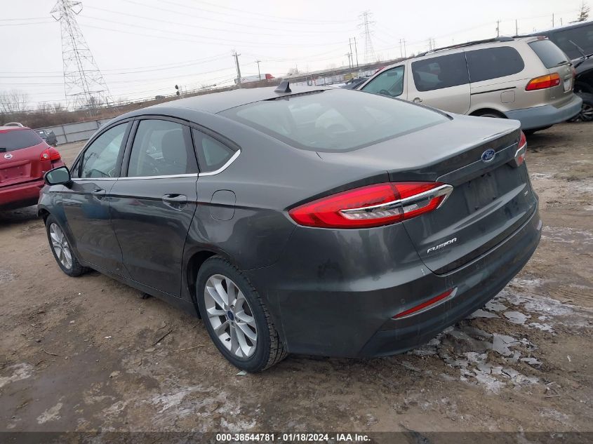 2019 FORD FUSION SE - 3FA6P0H76KR278613