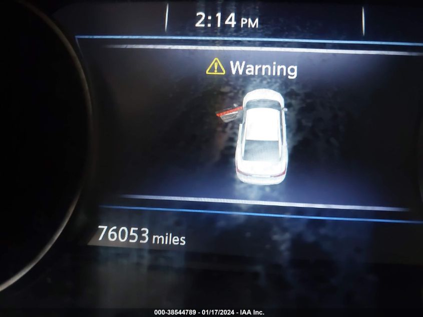 2020 NISSAN MAXIMA SV - 1N4AA6CV8LC363716