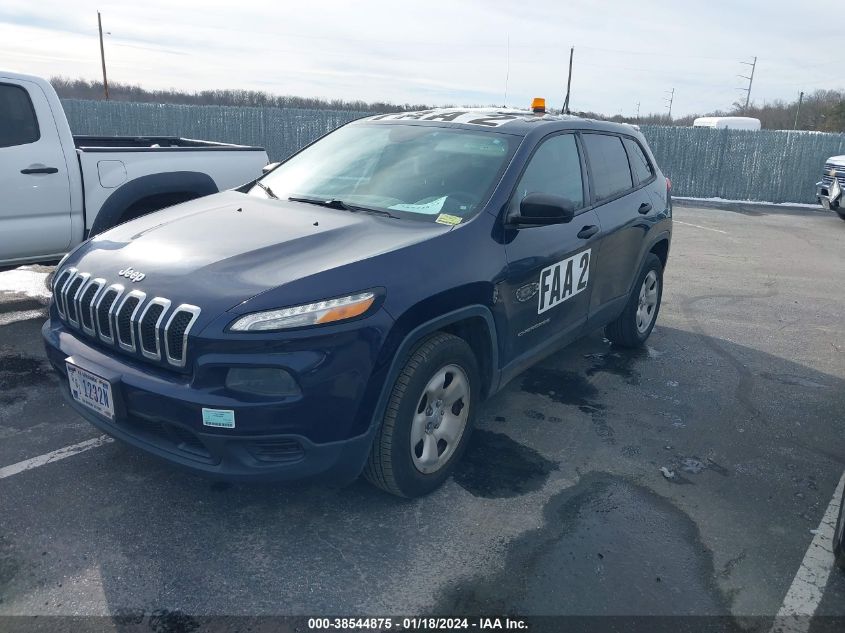 2014 JEEP CHEROKEE SPORT - 1C4PJMAB5EW253001