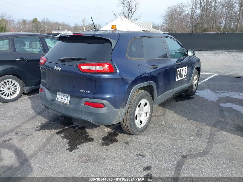 2014 JEEP CHEROKEE SPORT - 1C4PJMAB5EW253001
