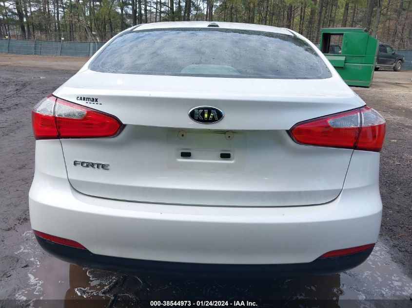 2015 KIA FORTE LX - KNAFX4A61F5400707