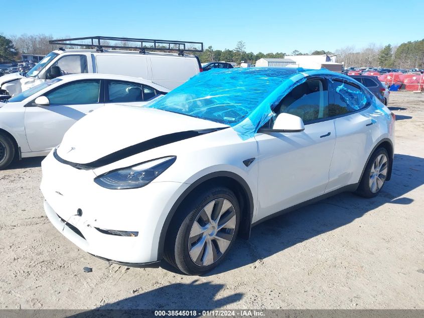 2023 TESLA MODEL Y AWD/LONG RANGE DUAL MOTOR ALL-WHEEL DRIVE - 7SAYGAEE1PF700228