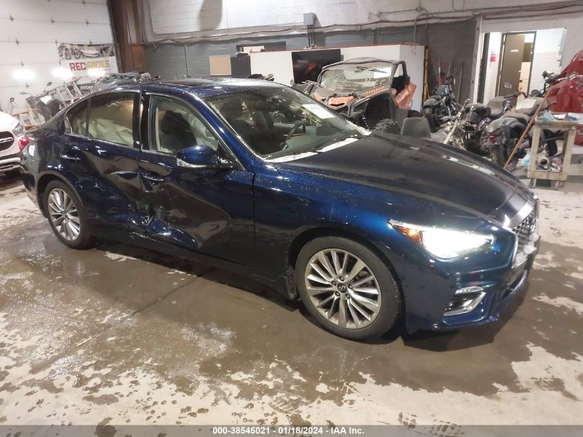 2021 INFINITI Q50 LUXE AWD - JN1EV7BR1MM753033