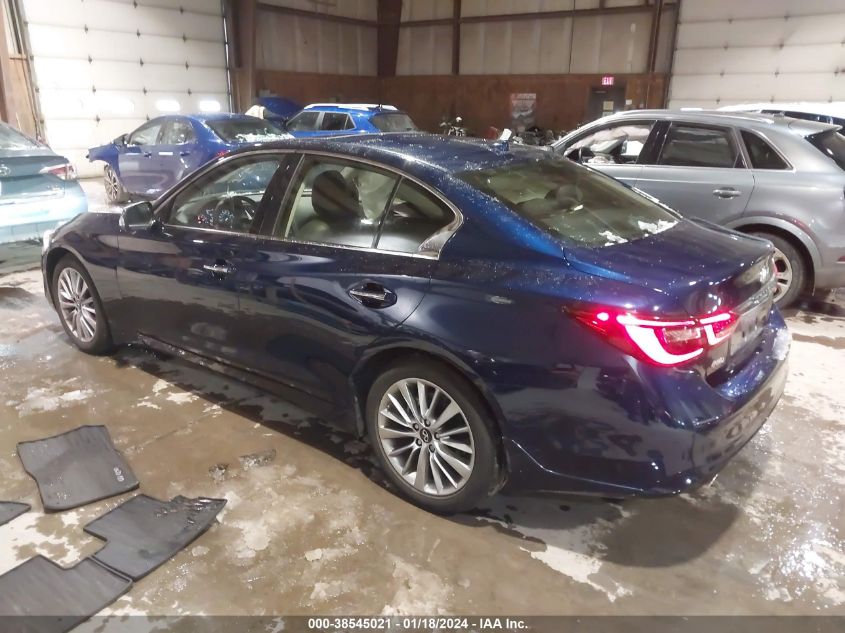 2021 INFINITI Q50 LUXE AWD - JN1EV7BR1MM753033