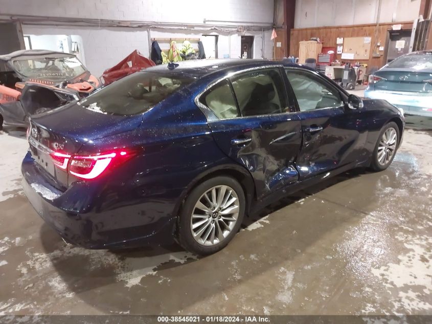2021 INFINITI Q50 LUXE AWD - JN1EV7BR1MM753033