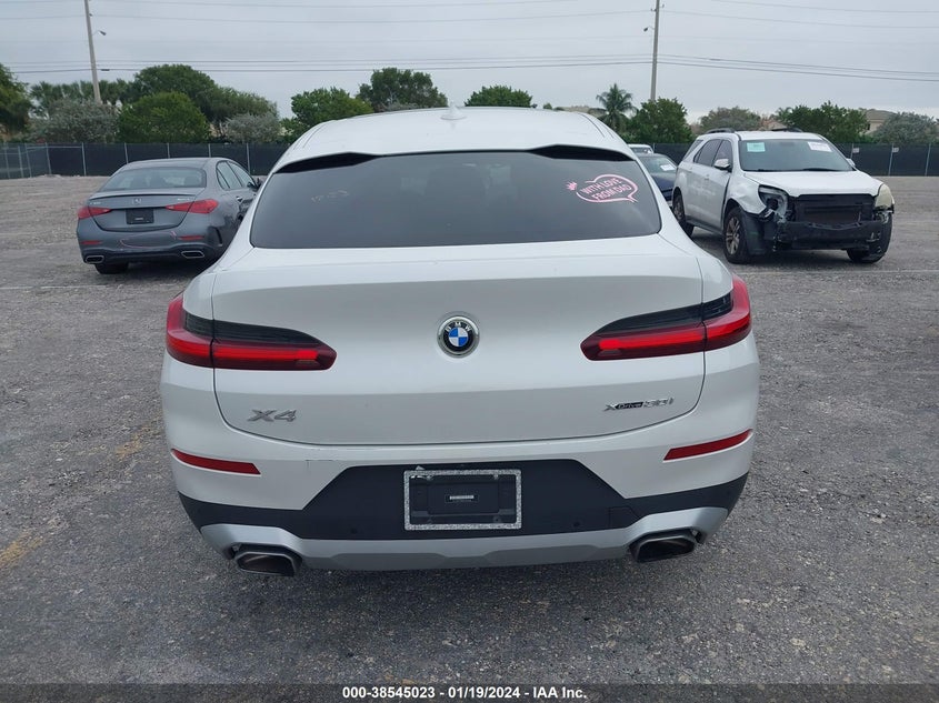 VIN 5UX33DT08N9M46468 2022 BMW X4 XDRIVE30I