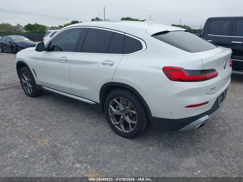 VIN 5UX33DT08N9M46468 2022 BMW X4 XDRIVE30I