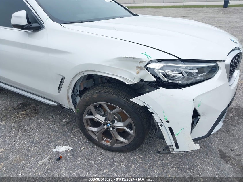 VIN 5UX33DT08N9M46468 2022 BMW X4 XDRIVE30I