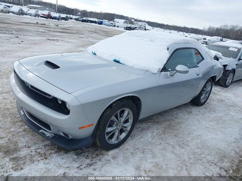 VIN 2C3CDZKGXLH106329 2020 DODGE CHALLENGER GT AWD