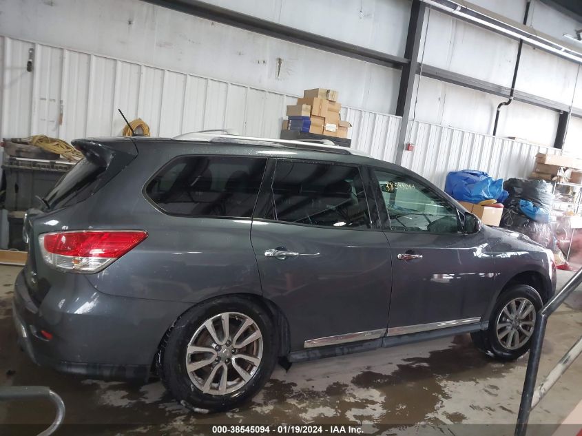 2013 NISSAN PATHFINDER SL - 5N1AR2MM5DC608888