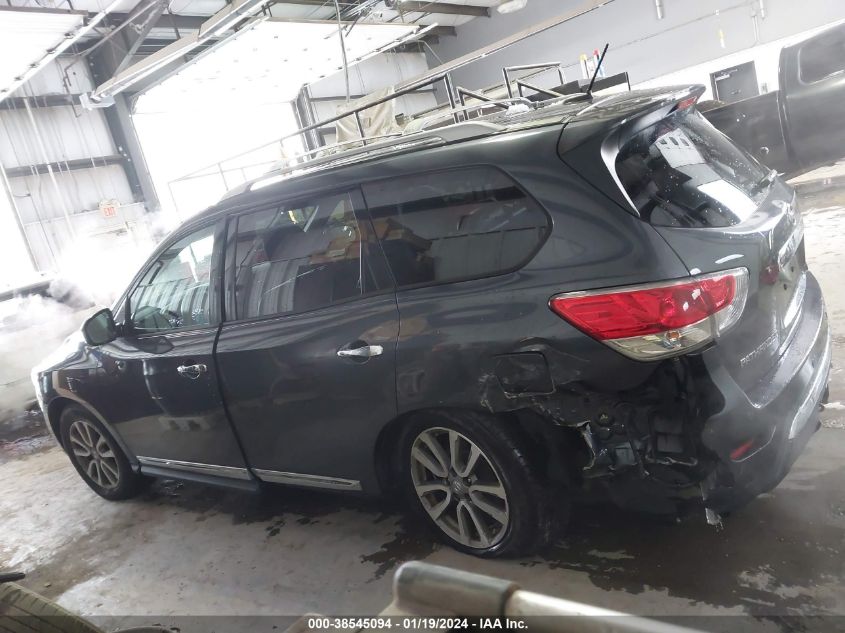 2013 NISSAN PATHFINDER SL - 5N1AR2MM5DC608888
