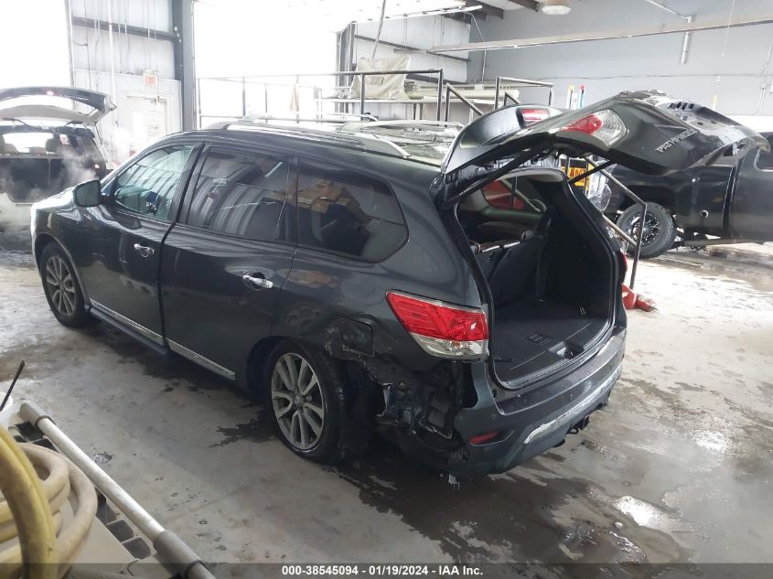 2013 NISSAN PATHFINDER SL - 5N1AR2MM5DC608888