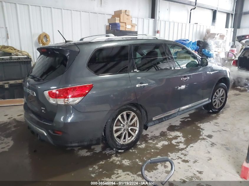 2013 NISSAN PATHFINDER SL - 5N1AR2MM5DC608888