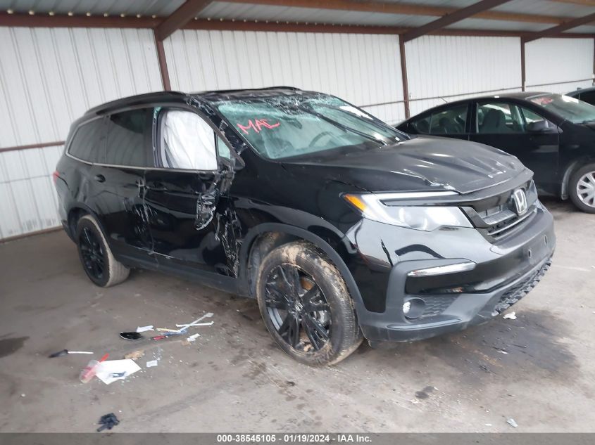 2021 HONDA PILOT SE - 5FNYF6H26MB085038