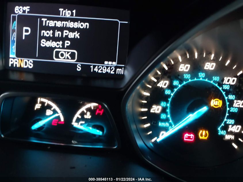 2013 FORD ESCAPE SEL - 1FMCU0HX7DUD11048