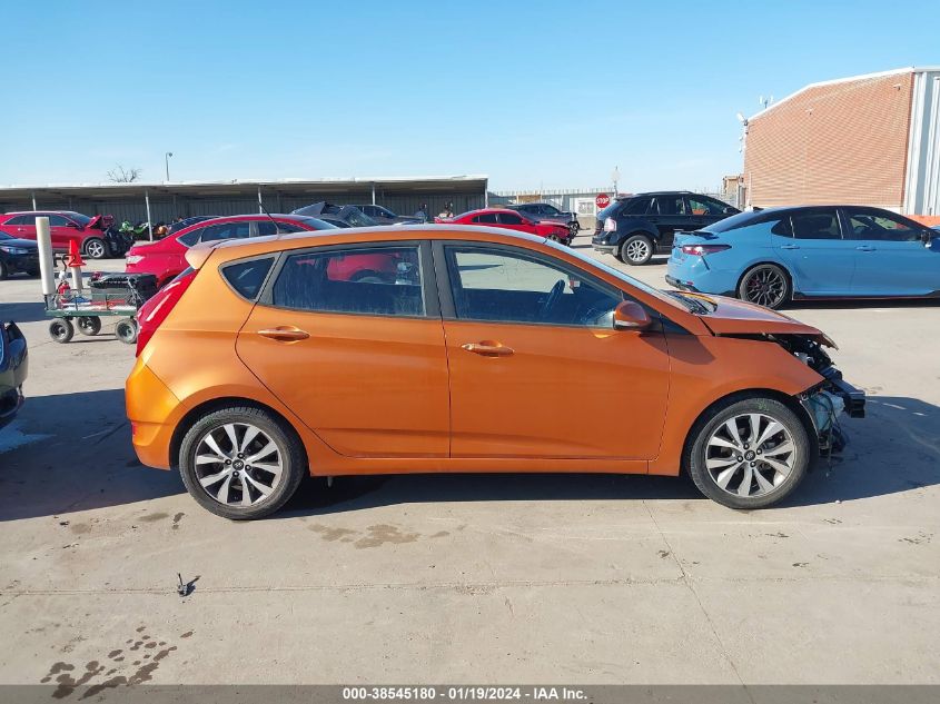2015 HYUNDAI ACCENT SPORT - KMHCU5AE2FU203946