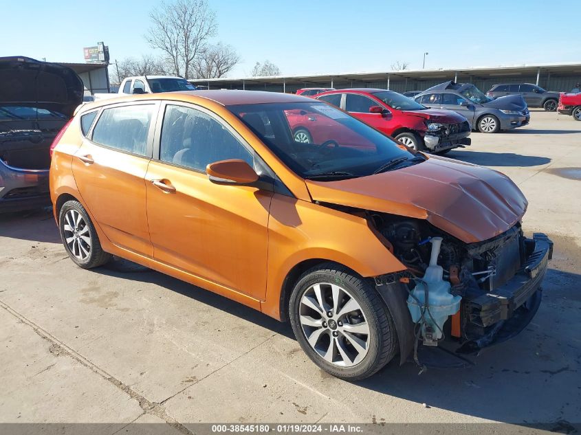 2015 HYUNDAI ACCENT SPORT - KMHCU5AE2FU203946