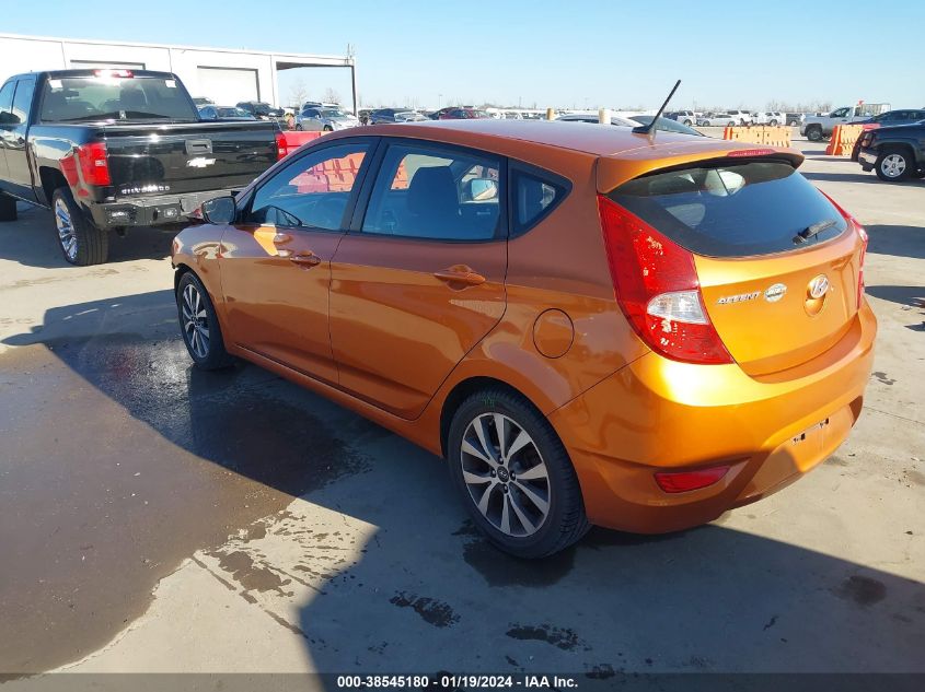 2015 HYUNDAI ACCENT SPORT - KMHCU5AE2FU203946