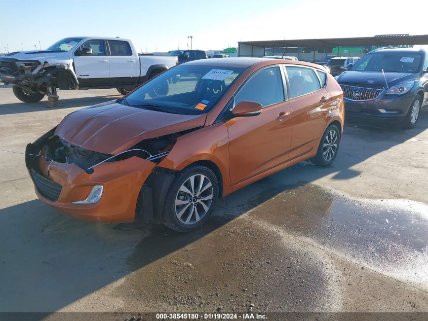 2015 HYUNDAI ACCENT SPORT - KMHCU5AE2FU203946