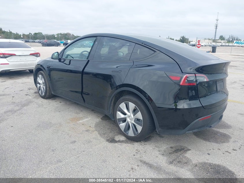 VIN 7SAYGDEE6PA150989 2023 TESLA MODEL Y