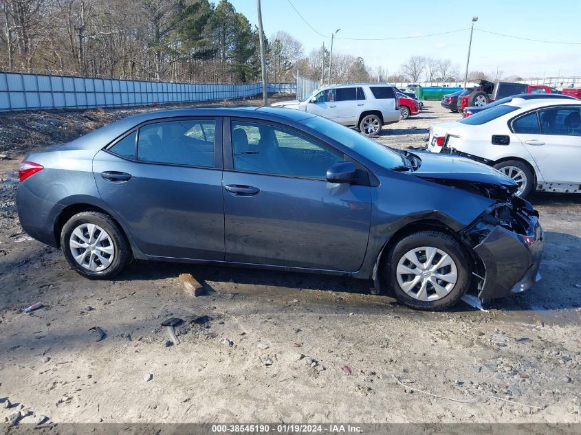 2016 TOYOTA COROLLA L - 2T1BURHE1GC563270