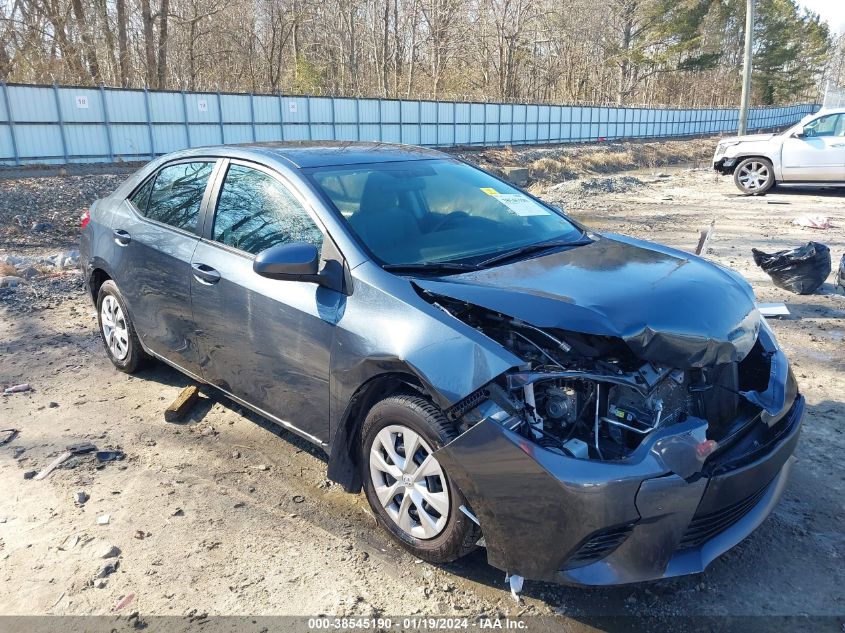 2016 TOYOTA COROLLA L - 2T1BURHE1GC563270