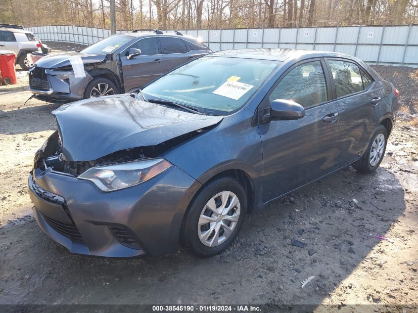 2016 TOYOTA COROLLA L - 2T1BURHE1GC563270