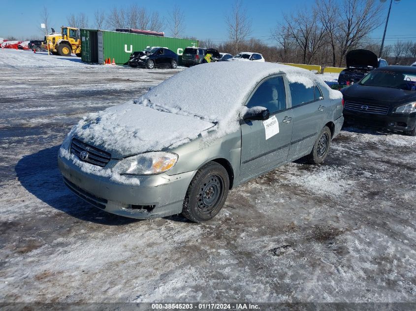 2T1BR32E84C273028 | 2004 TOYOTA COROLLA