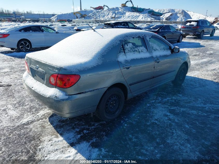 2T1BR32E84C273028 | 2004 TOYOTA COROLLA