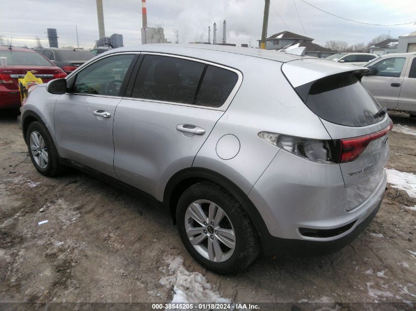 2019 KIA SPORTAGE LX - KNDPM3AC0K7524806