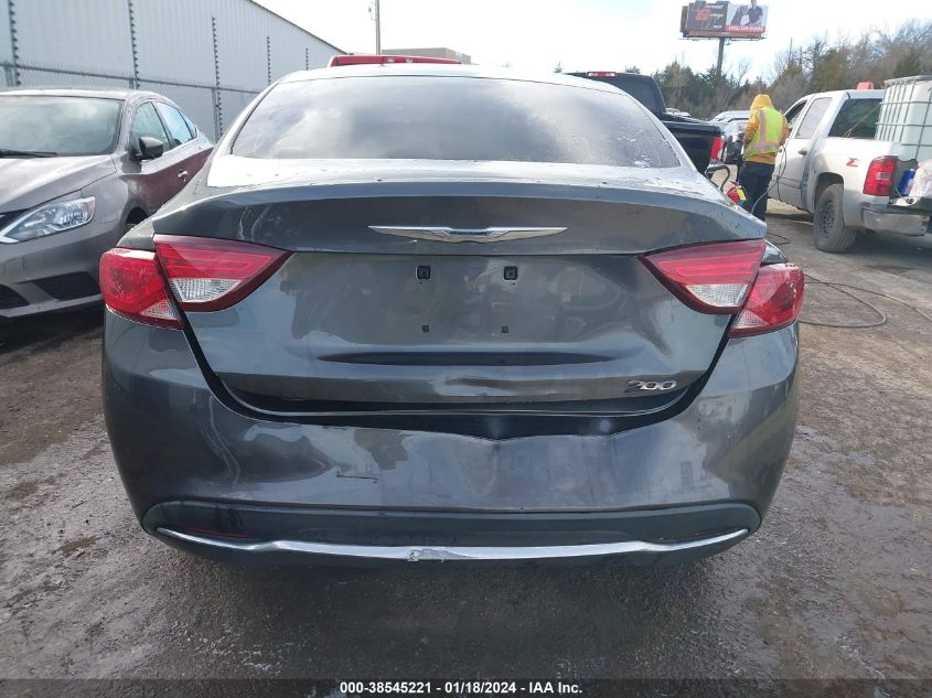 2015 CHRYSLER 200 LIMITED - 1C3CCCABXFN626788