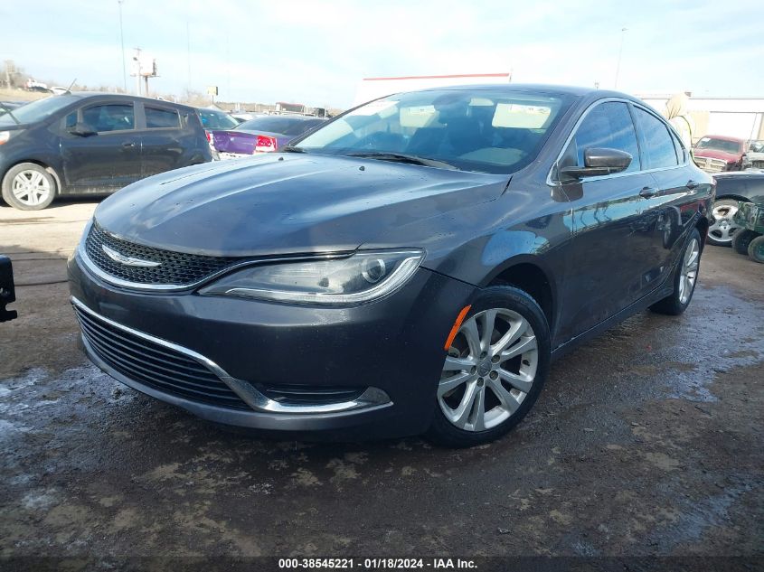 2015 CHRYSLER 200 LIMITED - 1C3CCCABXFN626788