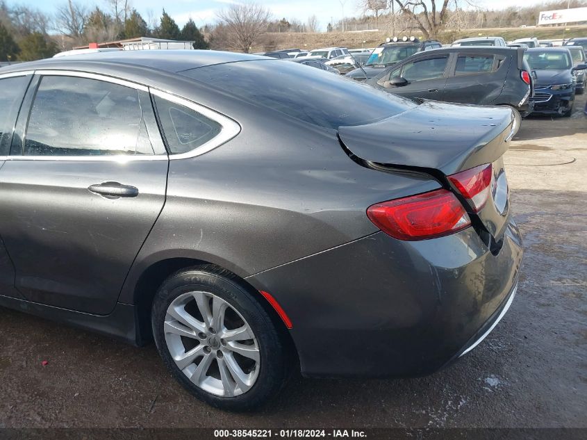 2015 CHRYSLER 200 LIMITED - 1C3CCCABXFN626788