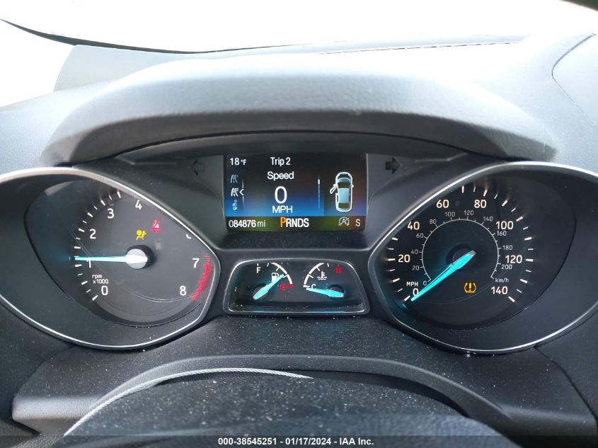 2017 FORD ESCAPE SE - 1FMCU0GD5HUD75487