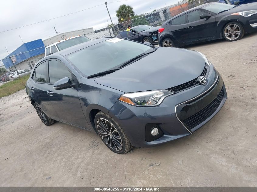 2014 TOYOTA COROLLA S PLUS - 2T1BURHE8EC110485