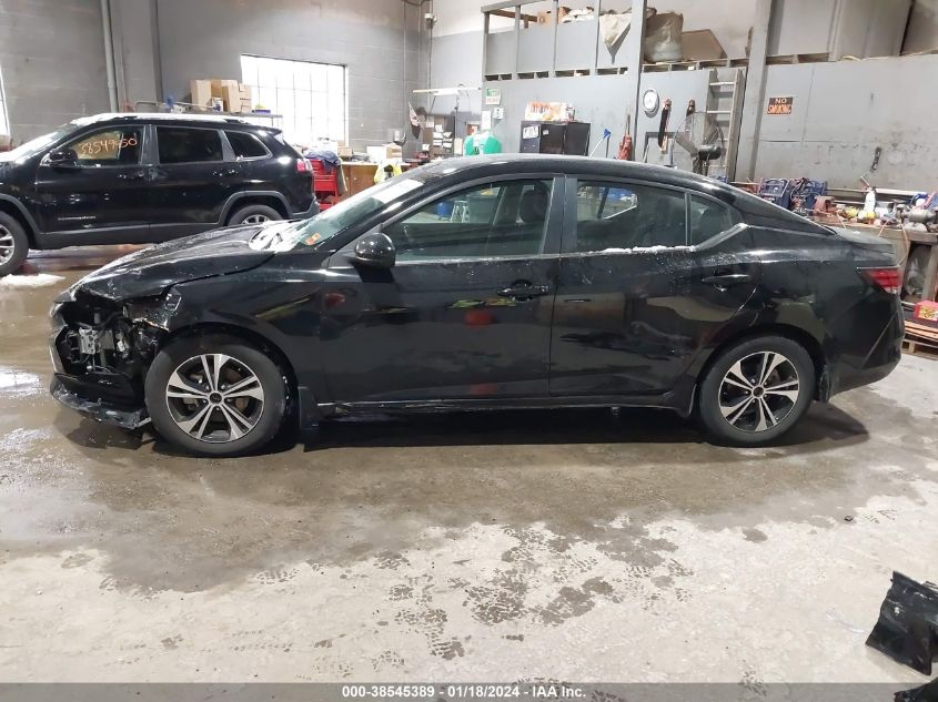 2022 NISSAN SENTRA SV XTRONIC CVT - 3N1AB8CVXNY240600