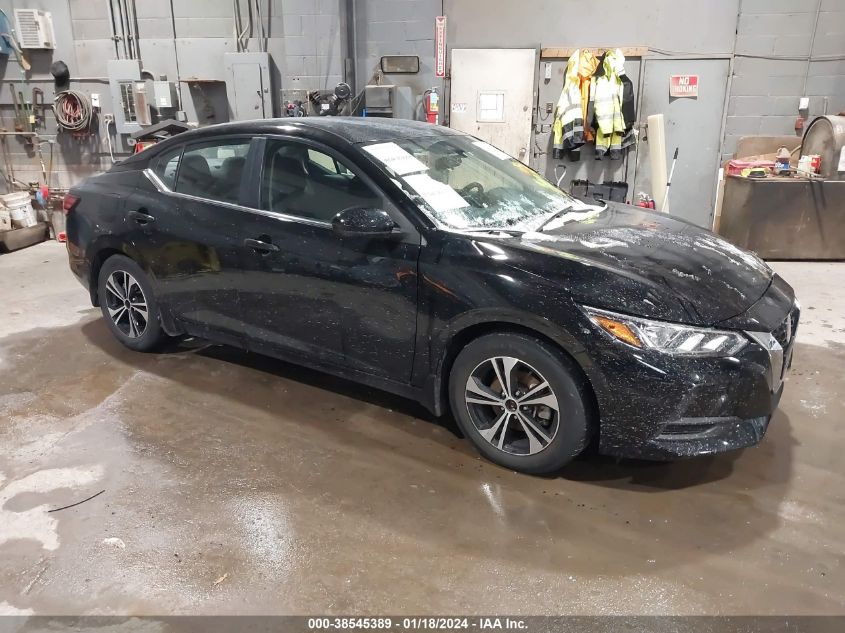 2022 NISSAN SENTRA SV XTRONIC CVT - 3N1AB8CVXNY240600