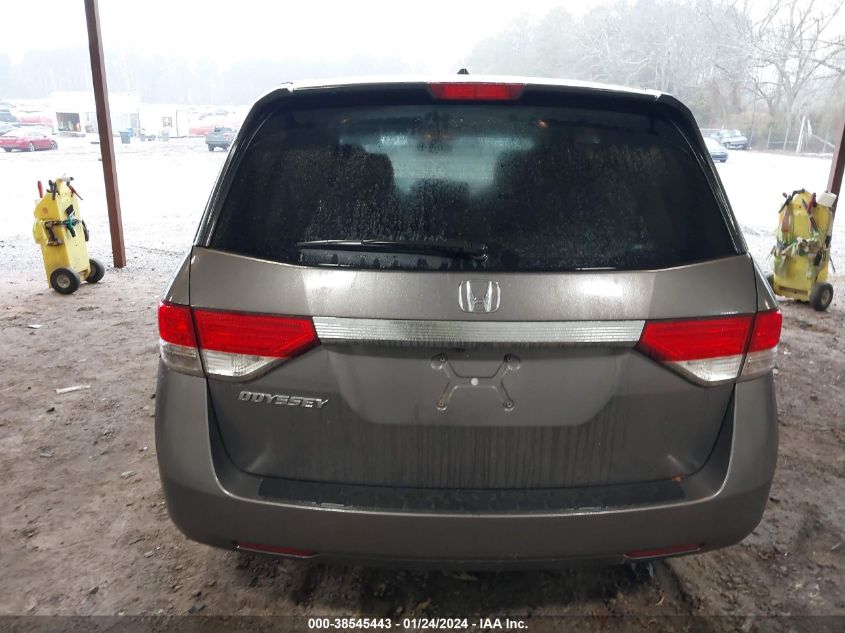 2016 HONDA ODYSSEY EXL - 5FNRL5H68GB110293