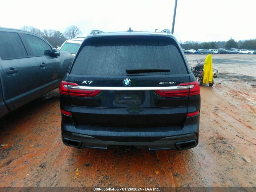 2019 BMW X7 XDRIVE40I - 5UXCW2C52KLB43551